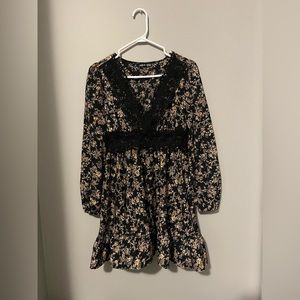 Floral Long Sleeve Dress